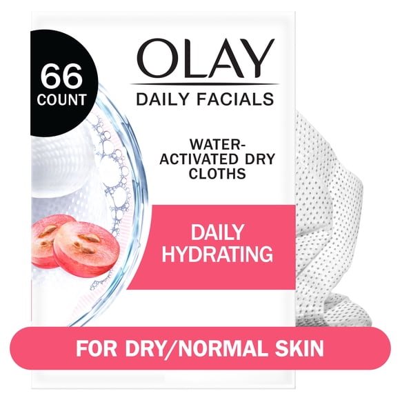 Olay Daily Facials Lingettes Nettoyantes Hydratantes