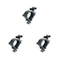 thumbnail image 3 of tamizeot Versatile Lighting Hook Mount for Club Exhibition Event Alloy Wrap Around Clamp Black T master 3Set, 3 of 6