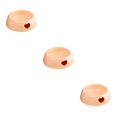 thumbnail image 1 of Dalazy Wear-resistant And Durable Plastic Dog Bowl For Long-lasting Bite Resistant orange large size 3Set, 1 of 6