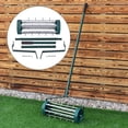 thumbnail image 2 of Gymax Rolling Garden Lawn Aerator Roller Home Grass Steel Handle, 2 of 10