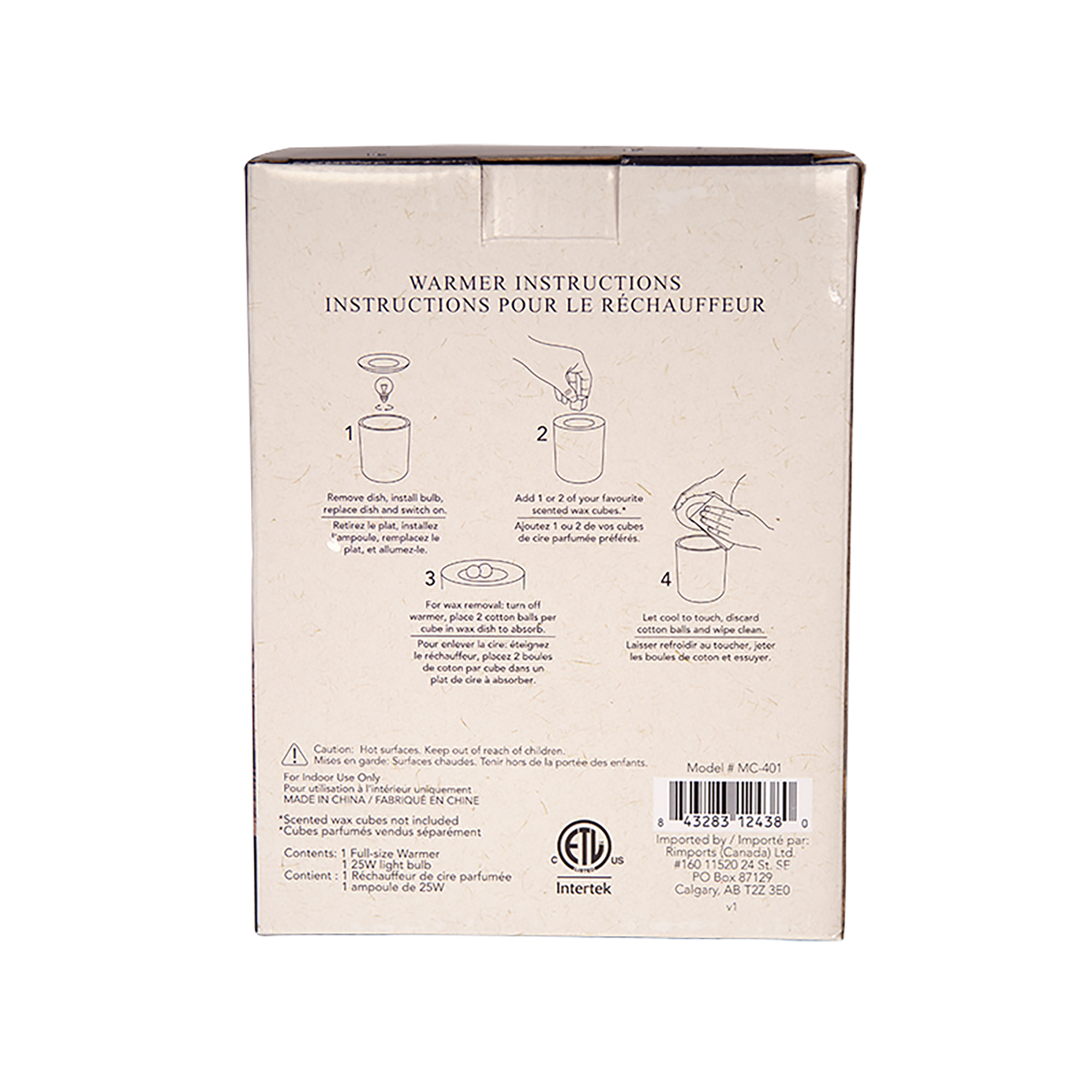 Réchauffeur Premium ScentSationals - Forest