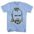 thumbnail image 1 of Mr. T Camo Hair Light Blue Heather Adult T-Shirt, 1 of 1