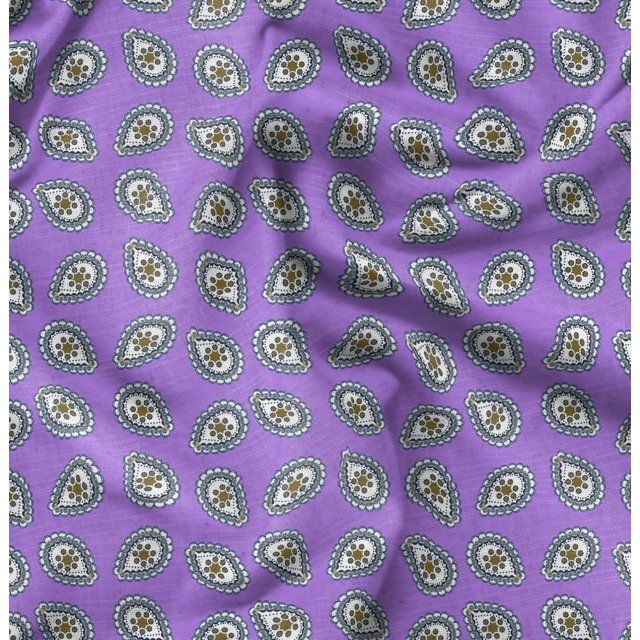Soimoi Moss Georgette Fabric Abstracts Abstract Print Sewing Fabric Yard 42 Inch Wide