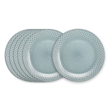 Assiette plate Isabella de Hometrends, paquet de 6
