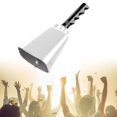 thumbnail image 4 of lionlar Cowbell Decorative Cheering Bell for Football Games Sport Events Graduations White, 4 of 5