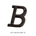 thumbnail image 3 of fastboy Black Metal House Number Plaque Durable And Rustproof Door Decoration Easy To Install B17--B 1Set, 3 of 6