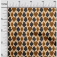 thumbnail image 2 of oneOone Georgette Viscose Yellow Fabric Poker Card Sewing Material Print Fabric By The Yard 42 Inch Wide, 2 of 4