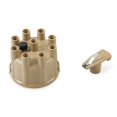 thumbnail image 2 of ACCEL Ignition Distributor Cap and Rotor Kit 8320ACC Clamp Down; Socket Style Posts; Tan, 2 of 7