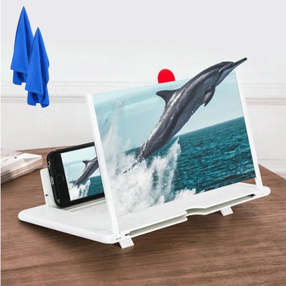 Oliegs Heated Blanket Screen Magnifier 2024 Newest Version Presencte Screen Magnifier 2024 Newest Version 10/12/14/16/18 Inch Screen Magnifier 2024 Newest Version For All Phone Chocolate