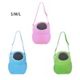 thumbnail image 2 of relayinert Plush Convenient To Hamster Carrier Breathable And Durable Eye-catching Pattern And Adorable green M, 2 of 6