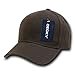 thumbnail image 3 of Decky 402-PL-BRN-28 Fitted Cap, Brown - 703, Size - 7.62, 3 of 4