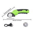thumbnail image 4 of Eoozwa Rotary Cutter with Self Sharpening Blade for Cardboard Leather and PVC Materials Rechargeable Battery Powered Craft Tool, 4 of 6