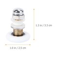 thumbnail image 4 of Miangastore 4 Pcs Rouleaux de Douche Excentriques pour Salle de Bain, Roulettes de Porte Coulissante en Verre, 4 of 8