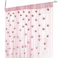 thumbnail image 1 of TIELUTT Rose Thread Door Curtain 2024 39x79 Inch String Curtain with Roses Room Divider Decoration Light Curtains 84 Rosette Curtains with Tiebacks Curtains Darkening Panels for Windows Shirt Curtains, 1 of 8