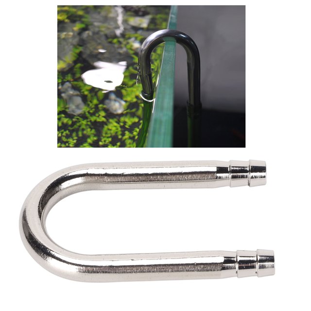 Aquarium U Shape Tube Professional Stainless Steel Fish U Shape Connecting Tube For Aquarium Fish