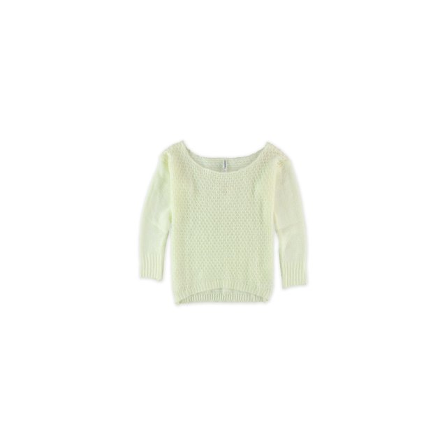 Aeropostale Chandail en Tricot pour Femmes, Beige, Juniors, Petit