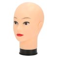 thumbnail image 3 of Mannequin Head Bald Mannequin Head Hat Display Head Makeup Practice Mannequin Head Bald Mannequin Head Makeup Training Practice Hat  Display Mannequin Head Black Base, 3 of 8