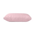 thumbnail image 2 of EazyTech Queen Size Knitted Weave Pillow 20x30 Inches Super Soft Breathable Removable Cotton Cover for Comfortable Sleeping Support Pink, 2 of 6