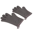 thumbnail image 3 of YUMILI Gants de Barbecue, Gants de Cuisine résistants à la Chaleur 300 ℃ Gants de Gril Haute température, Gants de Four en Silicone antidérapants pour la Cuisson, Le Barbecue, la Cuisson, Le soudage, 3 of 8