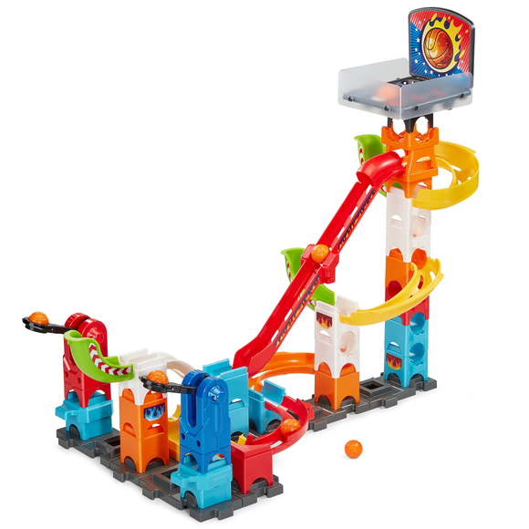 VTech® Marble Rush® 3-Point Launch Set™ with Mini Basketball Hoop - 4+ Yrs