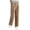 AA一Khaki, variant on QATAINLAV Linen Pants Women Elastic High Waisted Wide Leg Beach Pants Solid Casual Pull On Lounge Trousers with Pockets, Navy, S