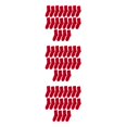 thumbnail image 2 of Ruiboury 10piece Elastic Fit For All Feet Shape Extra Thick Socks For Breathability Sweat-absorbing Breathable Exquisite Craft Red 3Set, 2 of 6