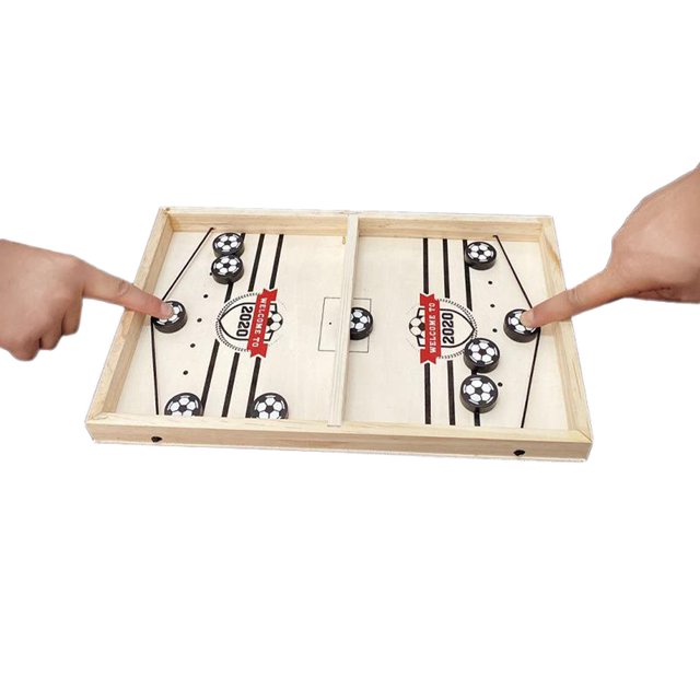 Jeu de Rondelle à Élingue Rapide Jeu de Rondelle à Élingue Rythmé Gagnant Jeux de Société Jouets pour Adultes Jouet d'Échecs Interactif Parent-Enfant Jeu de Société de Table