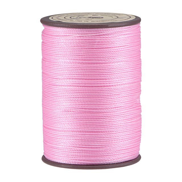 Unique Bargains Fil Ciré en Polyester Rose, 175 Verges