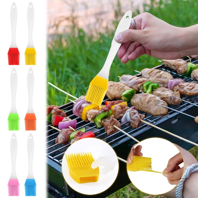 Vaidha BBQ Brush Kitchen Long Handle Oil Brush Barbecue Brush Baking Tool