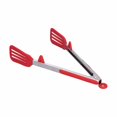 thumbnail image 4 of Pinces à Steak, Pince Alimentaire Robuste et Durable Multi-Usage pour Tourner et Transporter les Aliments pour Outil de Cuisson 12 Po Support Rouge, 4 of 8