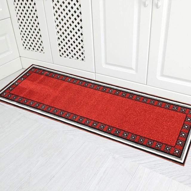 Kitchen Rug Non-Skid | Runner Mat Non-Slip | Rug for Kitchen Floor with Rubber Backing | Floor Mat | Low Profile (20" x 59")