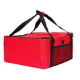 thumbnail image 2 of Mefallenssiah Sac à Pizza Très Grand Isolation Thermique Livraison de Repas d'Hiver Gratuite Pizza Rouge, 2 of 9