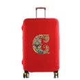 thumbnail image 1 of Luggage Dust Cover Pull-rod Case Protector Reusable for Washable 18-32inch Graphi Letter Printed Pattern Travel Accessories 8Graphic Letter C L, 1 of 6
