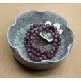 thumbnail image 3 of Bracelet Extensible Unisexe en Perles Rondes de 10 mm avec Pierre Précieuse Lépidolite Naturelle Lithium Mica, 7 Pouces, 3 of 3
