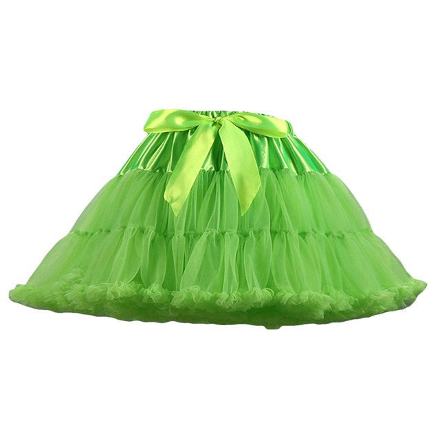 Jupe Mini Plissée en Tulle Uni Multi-Couches pour Femmes, Fête, Club, Cosplay