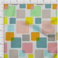 thumbnail image 1 of Soimoi Moss Georgette Fabric Square Panel Printed Craft Fabric by The Yard 42 Inch Wide, 1 of 3