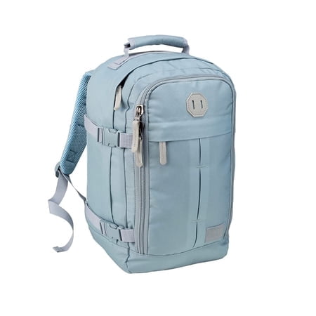Cabin Max Metz Stowaway 20L Travel Bag 16X10X8 (40X25X20Cm) - Mini Backpackweekender Bag Ideal Underseat Carry On Luggage (Aspen Blue)