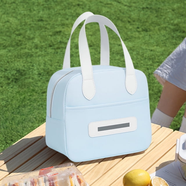 Fridja Clearance Lunch Bag Rice Insulated Bag Large Capacity Lunch Box Bag Waterproof Ice Bag Office Lunch Bag Handheld Storage Bag Summer Refresh for Home