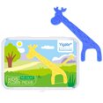 thumbnail image 1 of Graflsoa Eco-Friendly Kids Dental Floss Picks, Ultra-Thin Safe Tooth Cleaners for Children, 40pcs/Box, Assorted Colors (Blue), 1 of 6