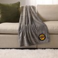 thumbnail image 1 of NHL, NBA, MLB Grey Sports Throw Blanket, 50" x 60", 1 of 5