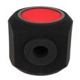 thumbnail image 3 of Éponge Acoustique d'Écran de Microphone Absorbant le Son, Filtre Acoustique Portable en Mousse Octogonale Rouge, 3 of 8
