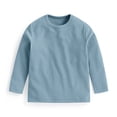 thumbnail image 4 of SERTG Chandail à Col Roulé/col Rond Manches Longues Chaud pour Enfants Unisexe Chandail de Base Couche de Base pour Enfant et Enfant (Bleu 1,4 Ans), 4 of 6