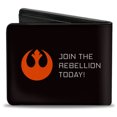 thumbnail image 2 of Star Wars Pilote Rebelle Rejoignez la Rébellion Aujourd'hui! Publicité Portefeuille Pliable, 2 of 3