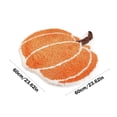 thumbnail image 3 of Yhmxh Bathroom Rugs Pumpkin Bathroom Rugs Pumpkin Shaped Bath Mat Machine Washable Orange Bath Rugs Tub Living Bedroom Kitchen Decoration Area Rugs Gift Living Room Rug Bath Mat, 3 of 7
