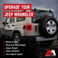 thumbnail image 3 of AMERICAN MODIFIED Smoked Cover Tunnel Tail Lights for Jeep Wrangler, 3 of 12