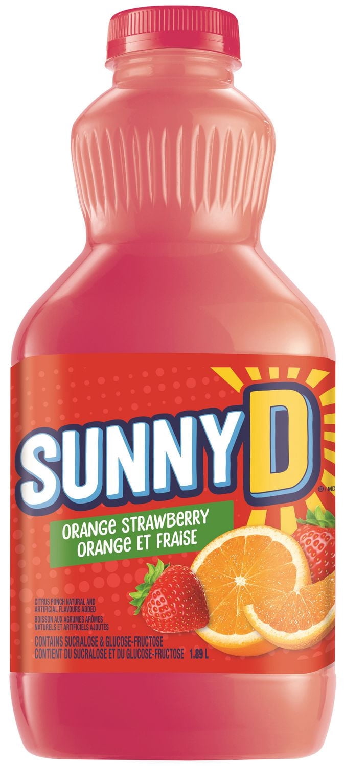 Sunny D Orange et Fraise 1.89L