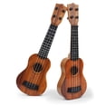 thumbnail image 1 of A 14 Inch Kids Ukulele Guitar Toy Beginner Musical Instrument With 4 Strings Mini Guitar For Early Educational Play For Children, 1 of 7