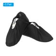 thumbnail image 3 of Unique Bargains Couvre-Chaussures, 5 Paires de Protège-Chaussures Réutilisables pour l'Intérieur, Noir, 3 of 6