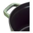 thumbnail image 4 of STAUB La Cocotte 6.75 L Cast Iron Round Cocotte, Sage, 4 of 7