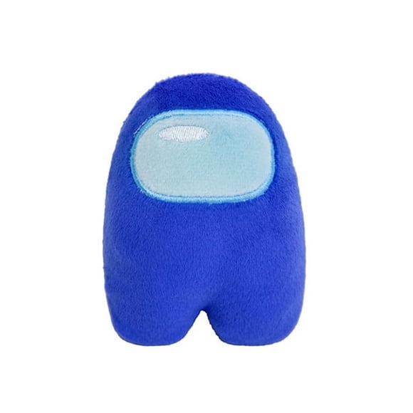 JHIJHOO Among Us Peluches Animaux Peluches Jouets Among Us Produits Dérivés Crewmate Peluche Cadeaux pour Fans de Jeux 4,3 Pouces Noir